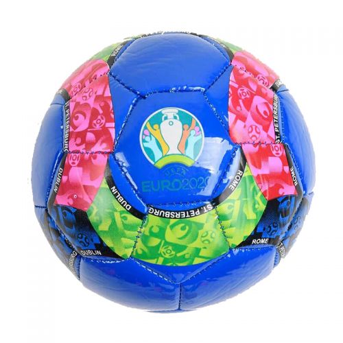 Мяч футбольный размер № 2, синий фото