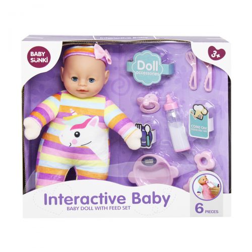 Пупс плюшевий "Interactive Baby", вид 1 фото
