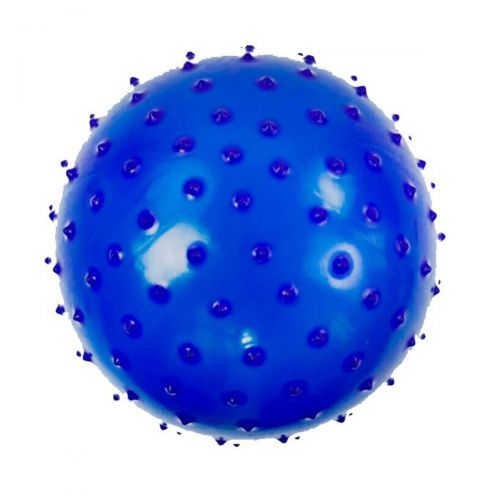 Мячик с пупырышками, синий фото