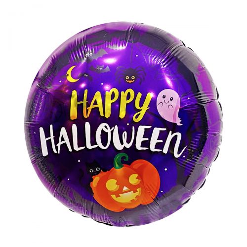 Кулька з фольги "Happy Halloween" фото