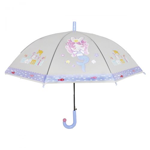 Дитяча парасолька, блакитна фото