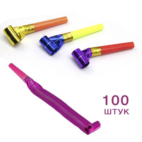 Дудочка-свисток, 100 шт картинка Дудочка-свисток, 100 шт фото