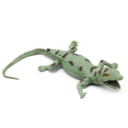 Іграшка-тягучка "Крокодил", сірий фото