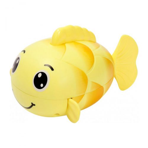 Игрушка для купания "Рыбка", желтый фото