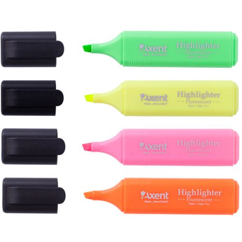 Набор разноцветных маркеров "Axent" фото