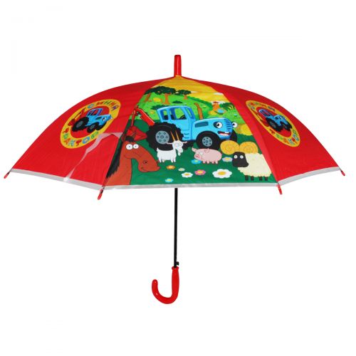 Зонтик детский, красный фото