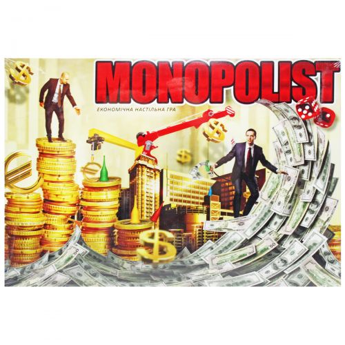 Економічна настільна гра "Monopolist" (укр) фото