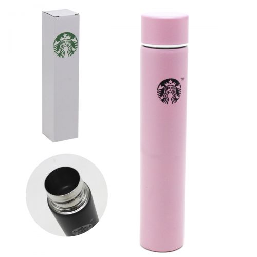 Термос сталевий "Starbucks", 300 мл (рожевий) фото