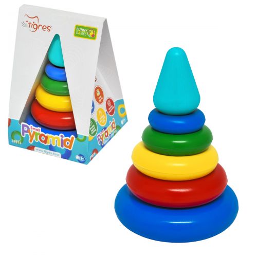 Іграшка розвиваюча "Пірамідка" (маленька) фото