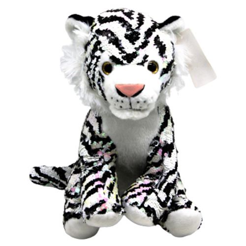 Мягкая игрушка "Тигр" белый фото