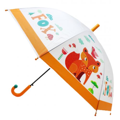 Зонтик детский (оранжевый) фото