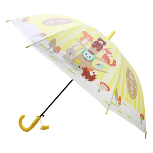 Зонтик детский, желтый фото
