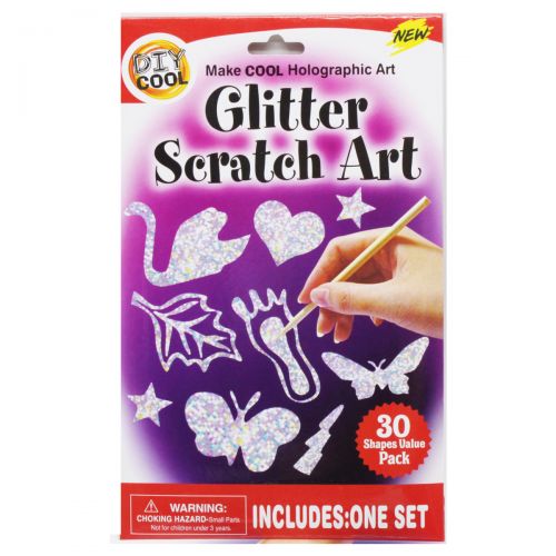 Гравюра "Glitter Scratch Art" Вид 1 фото