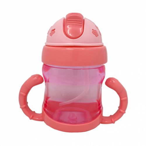 Чашка-непроливайка "Міні" (рожева) фото