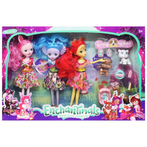 Набір ляльок "Enchantimals" картинка Набір ляльок "Enchantimals" фото