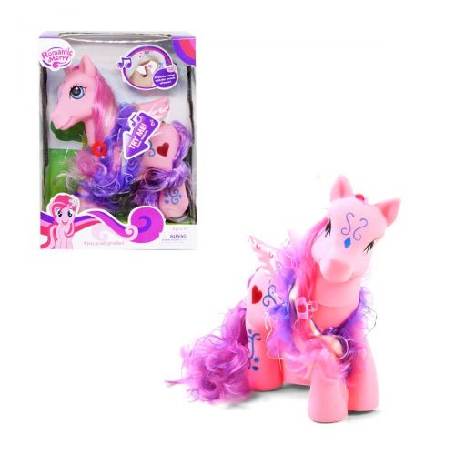 Уцінка.  Інтерактивна іграшка "Поні", рожевий - прим'ята коробка, погнутий блістер фото