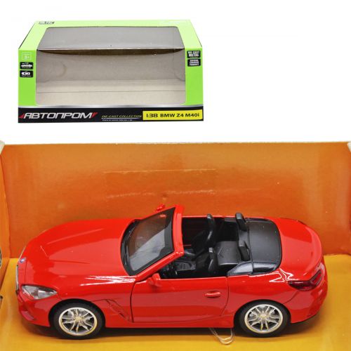 Машина Автопром "BMW Z4 M40i", червоний  мініатюра фото 1