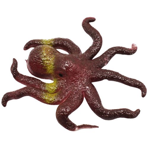 Резиновый осьминог, коричневый фото