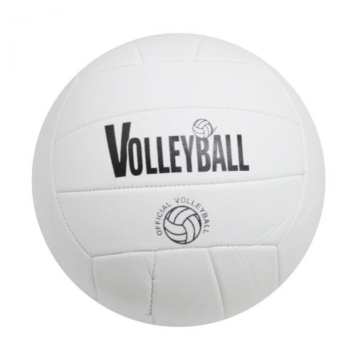 Мяч волейбольный, белый фото