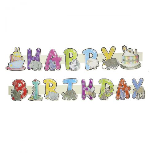 Гирлянда "Happy Birthday" 1,5м. картинка Гирлянда "Happy Birthday" 1,5м. фото