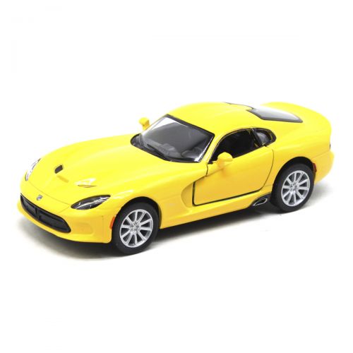 Машинка Kinsmart "2013 SRT Viper GTS" желтая фото