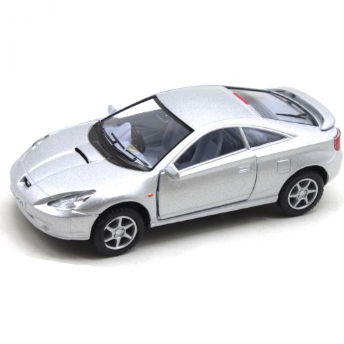 Машинка Kinsmart "Toyota Celica" срібляста фото