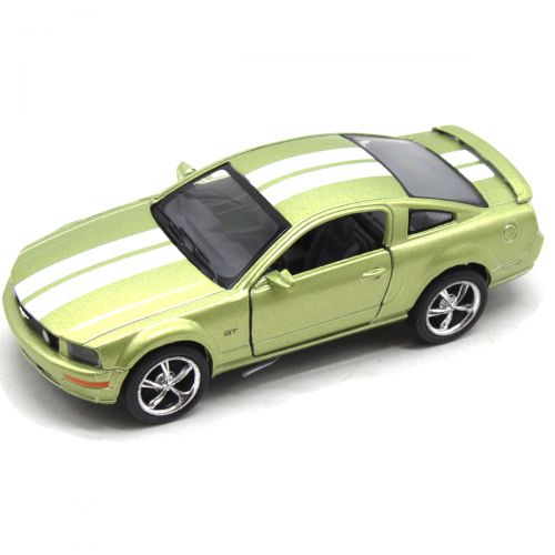 Машинка Kinsmart "Ford Mustang GT 2006" (зелена) фото