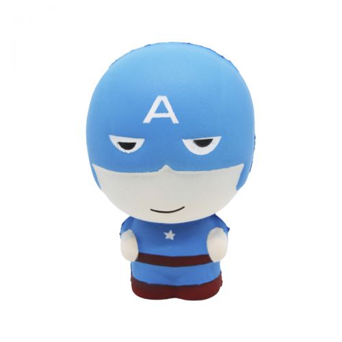 Игрушка-антистресс с ароматом Squishy Супергерой: Капитан Америка фото