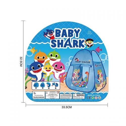 Палатка детская "Baby Shark' фото