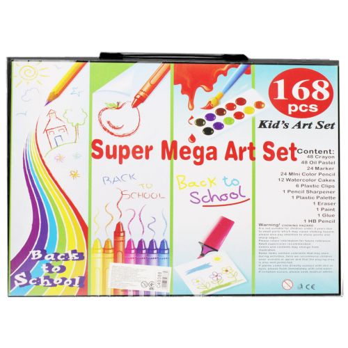 Набор для рисования "Super Mega Art Set", черный фото