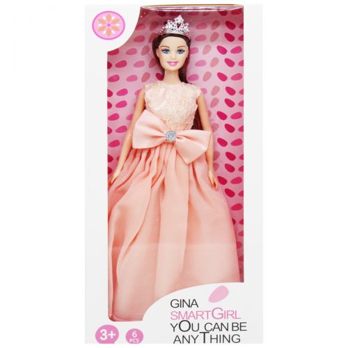 Лялька "Gina" у рожевому фото
