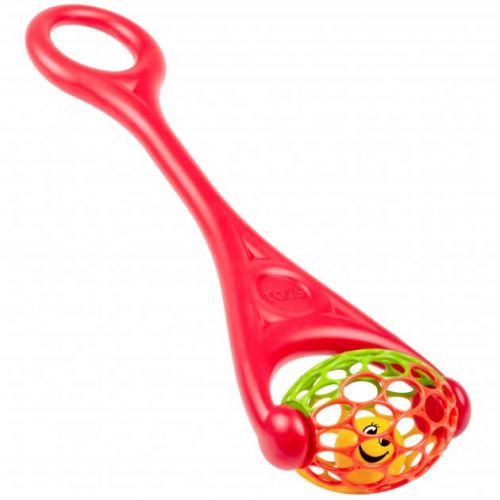 Іграшка для дітей "Моя перша каталка" c м'ячиком (червона) фото