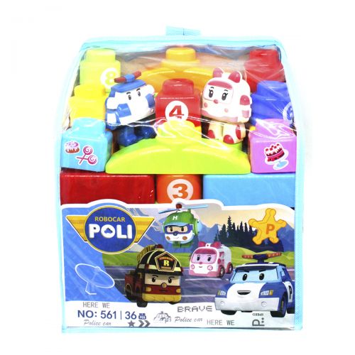 Конструктор "Robocar Poli", 36 дет. картинка Конструктор "Robocar Poli", 36 дет. фото