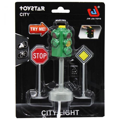 Игровой набор "Светофор и дорожные знаки" фото