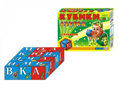 Кубики "Алфавит ТехноК" картинка Кубики "Алфавит ТехноК" фото