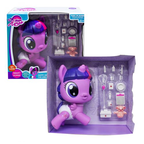 Поні "My happy pony" з набором лікаря, фіолетовий фото