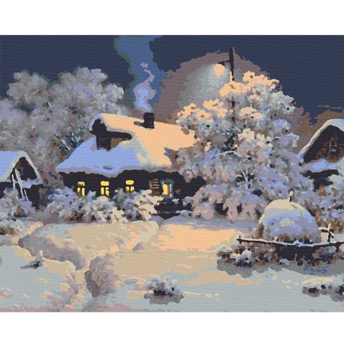 Картина за номерами "Хутір"  мініатюра фото 1