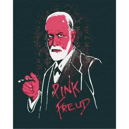 Картина за номерами "Pink Freud"  мініатюра фото 1