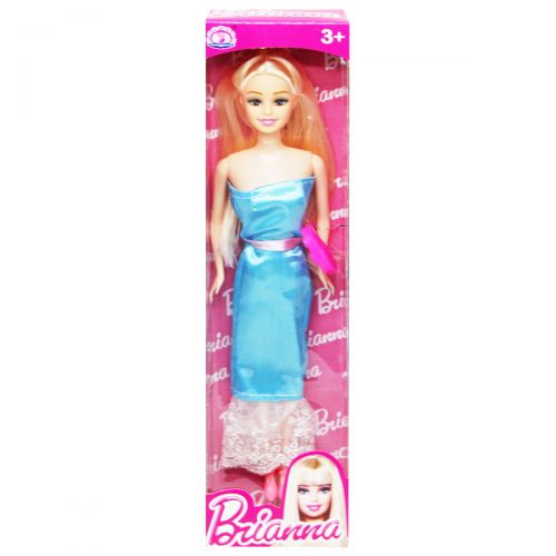 Кукла типа "Барби" в голубом фото