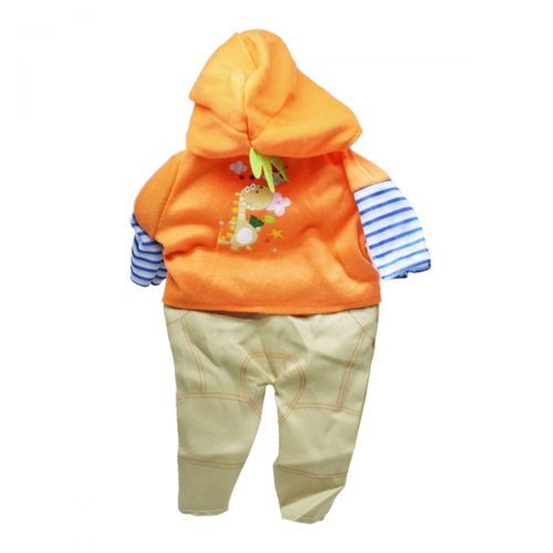 Одяг для пупса "Yale Baby" Динозаврик (помаранчевий) фото