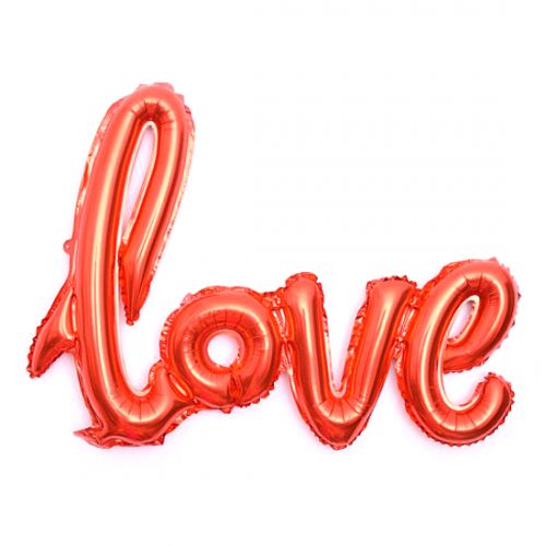 Напис "LOVE", червона картинка Напис "LOVE", червона фото