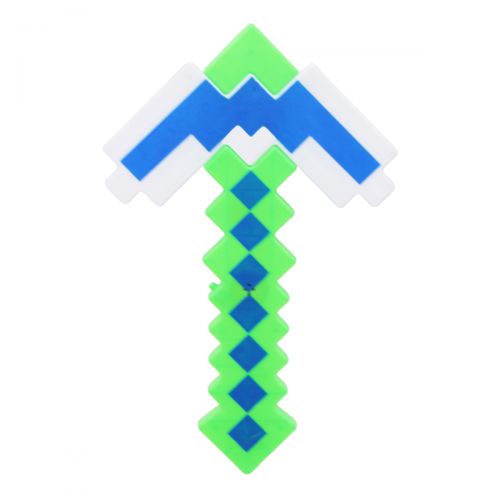 Кирка "Minecraft", зеленая фото