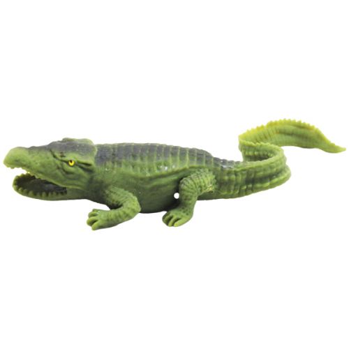 Игрушка-тянучка "Крокодил", зеленый фото