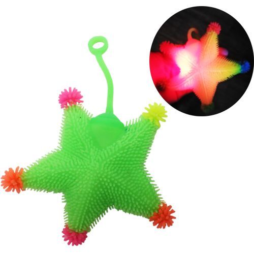 Іграшка-світяшка "Зірка", зелений фото