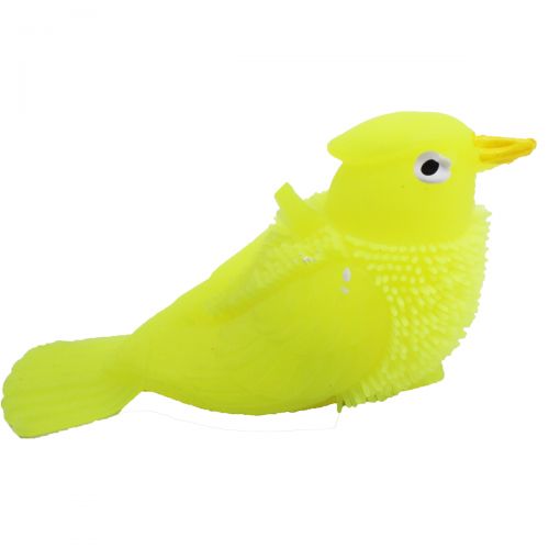 Игрушка со светом "Птичка", желтый фото