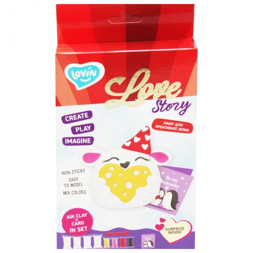 Набор для лепки "Love Story: Мышка" картинка Набор для лепки "Love Story: Мышка" фото