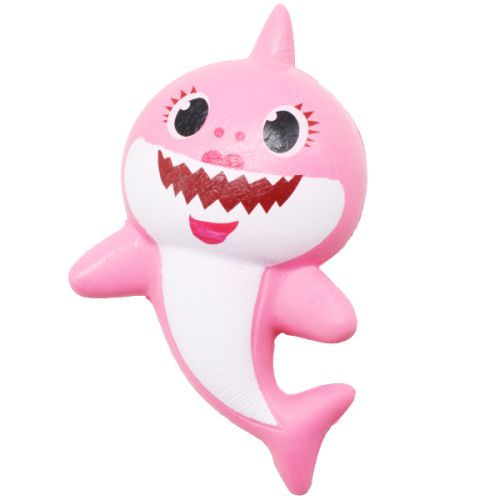 Іграшка-антистрес "Squishy.  Акула", рожевий фото