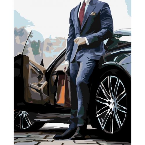 Картина по номерах "Джентльмен удачі" ★★★★  мініатюра фото 1