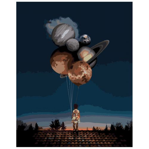 Картина по номерах "Венера, Марс, Сатурн" ★★★★ фото
