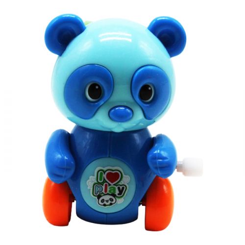 Заводная игрушка "Панда", синяя фото